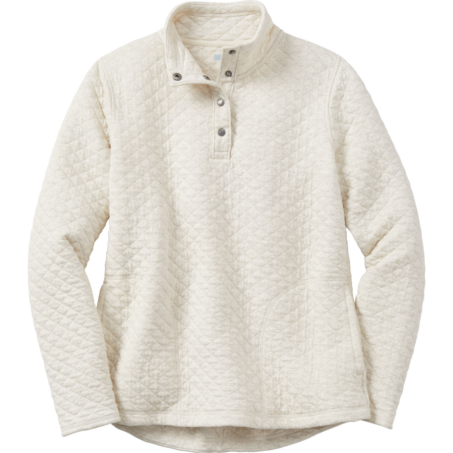 Women's Quilted Sweatshirt Pullover