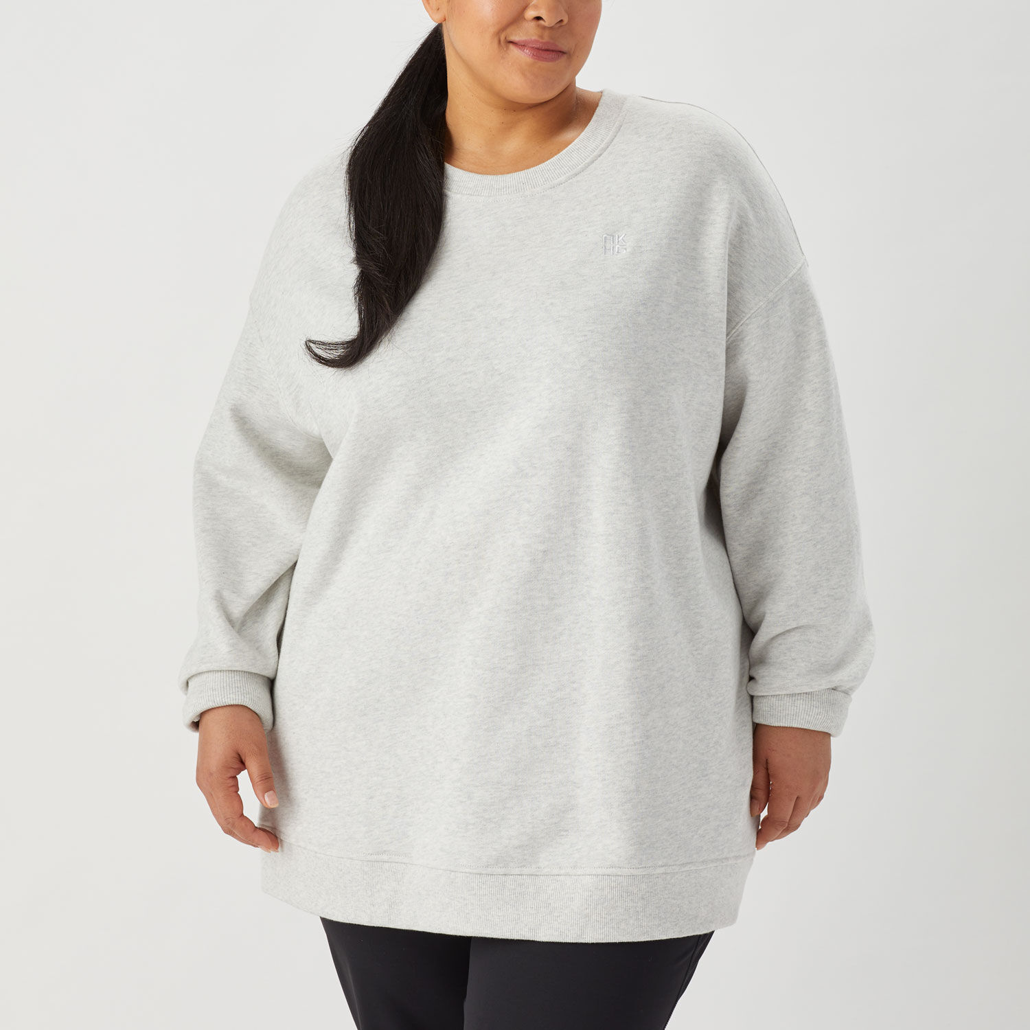 Women’s Plus AKHG Crosshaul Oversized Crew Sweatshirt