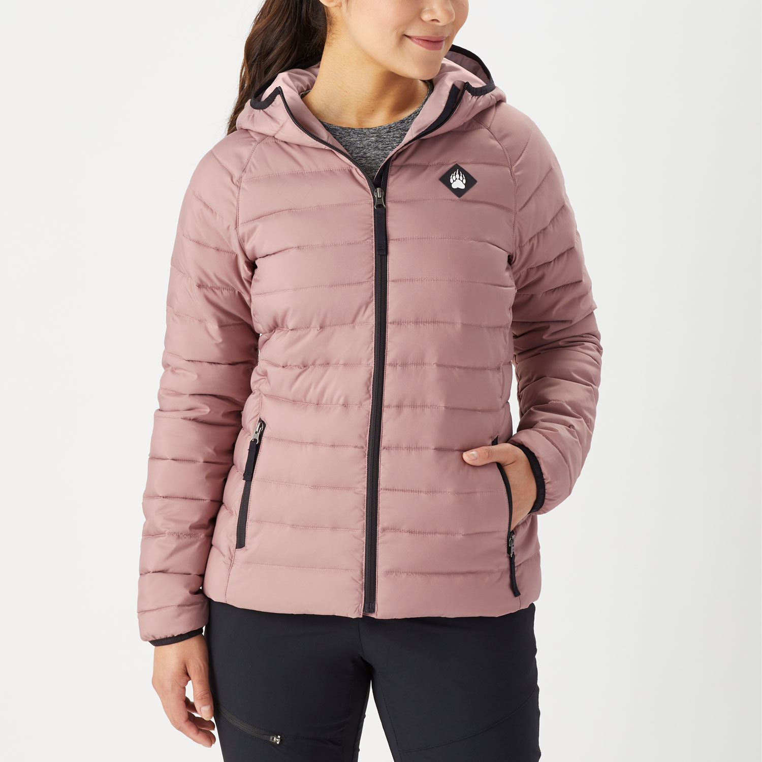 Women's AKHG Eco Puffin Hoodie Jacket