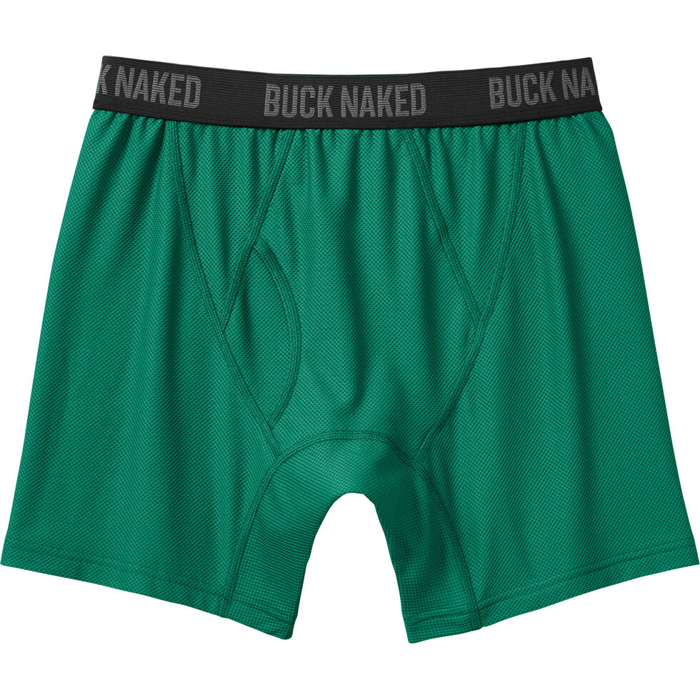 Men's Go Buck Naked Performance Boxer Briefs