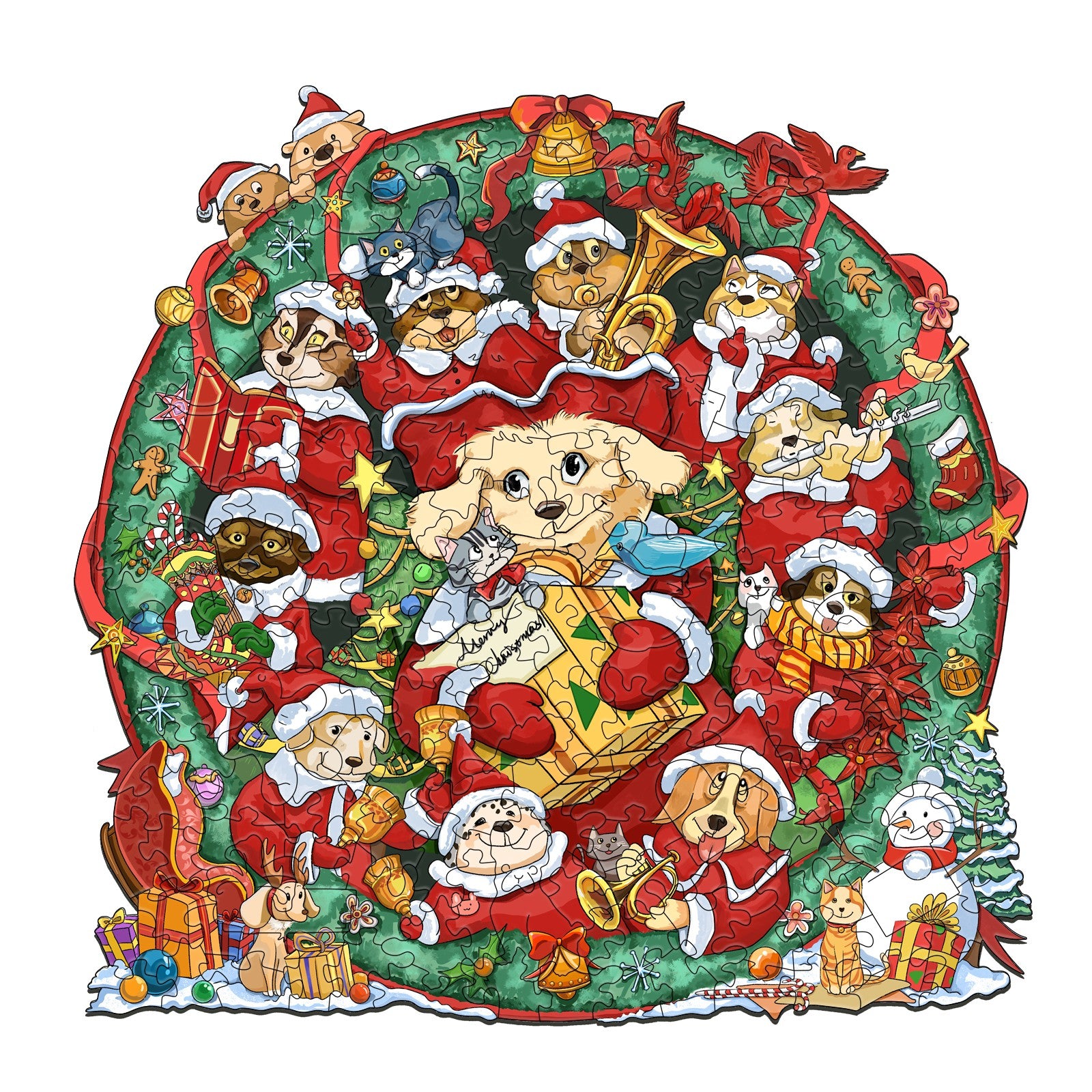 Supasanta Wooden Jigsaw Puzzle