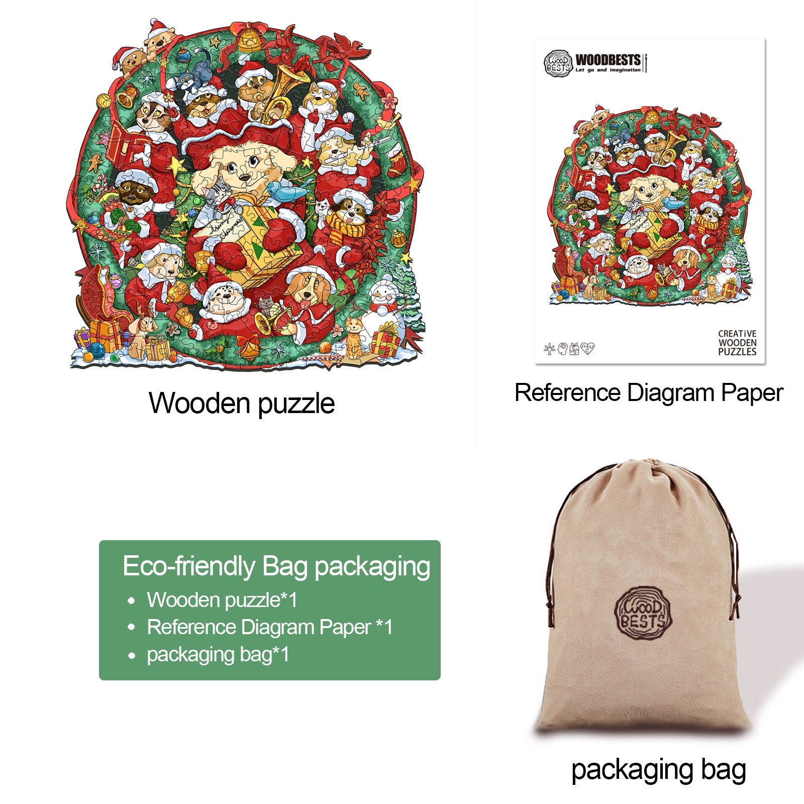 Supasanta Wooden Jigsaw Puzzle