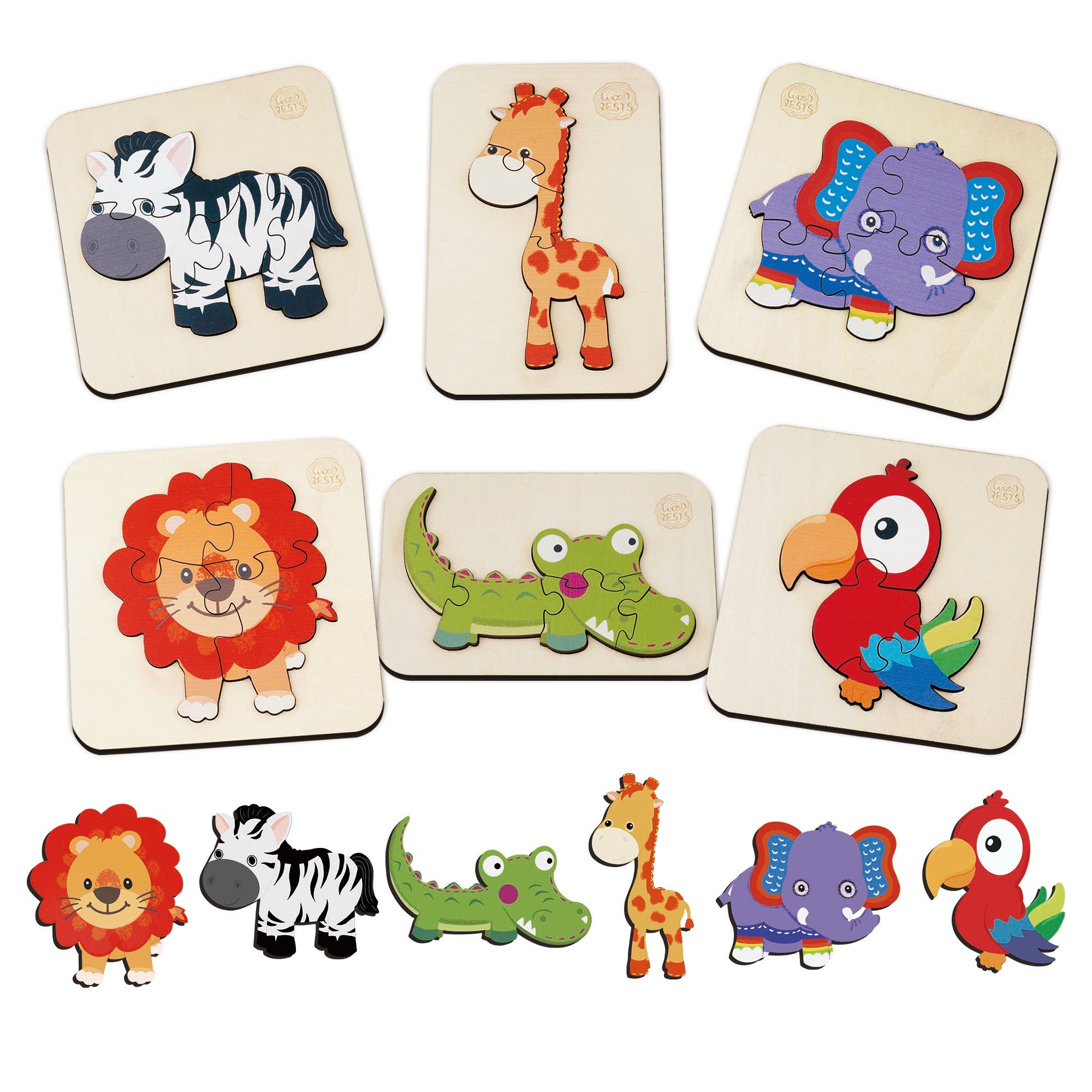 Baby Happy Zoo Puzzle