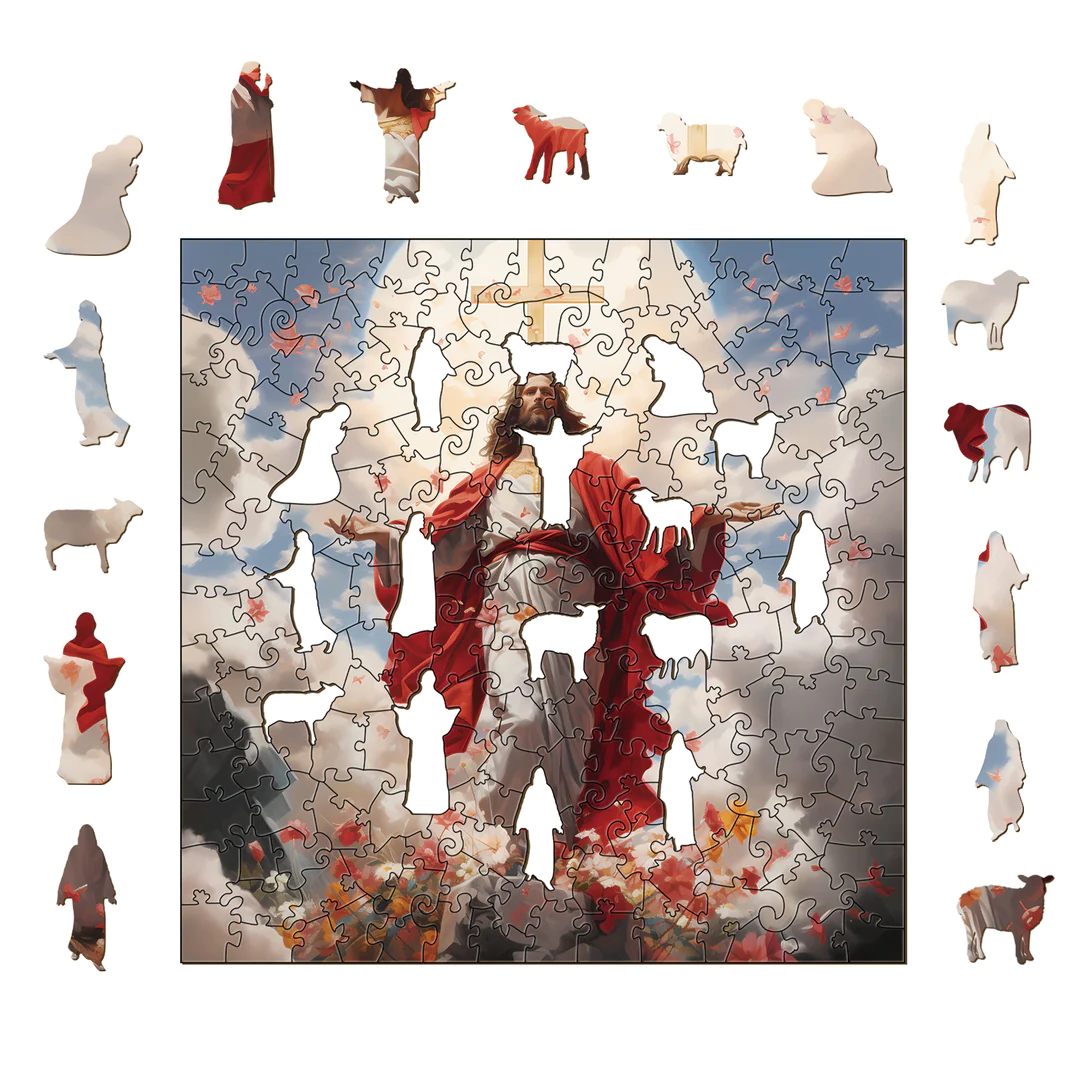 The Passion of Jesus-Heaven Wooden Jigsaw Puzzle