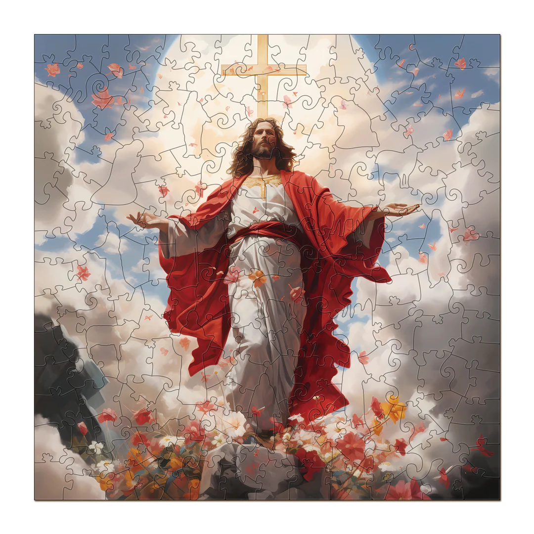 The Passion of Jesus-Heaven Wooden Jigsaw Puzzle