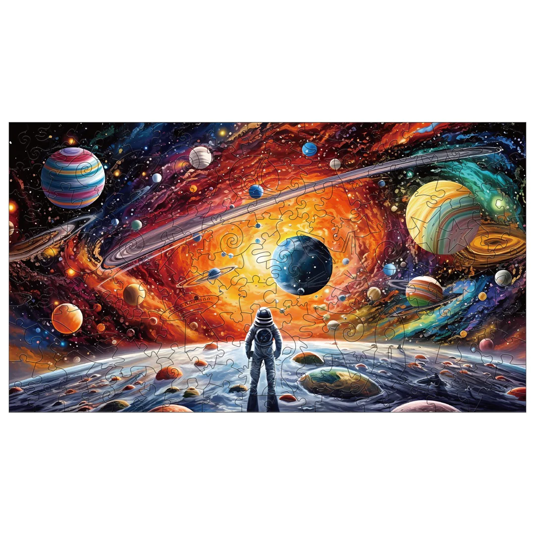 Solar System Wooden Jigsaw Puzzle