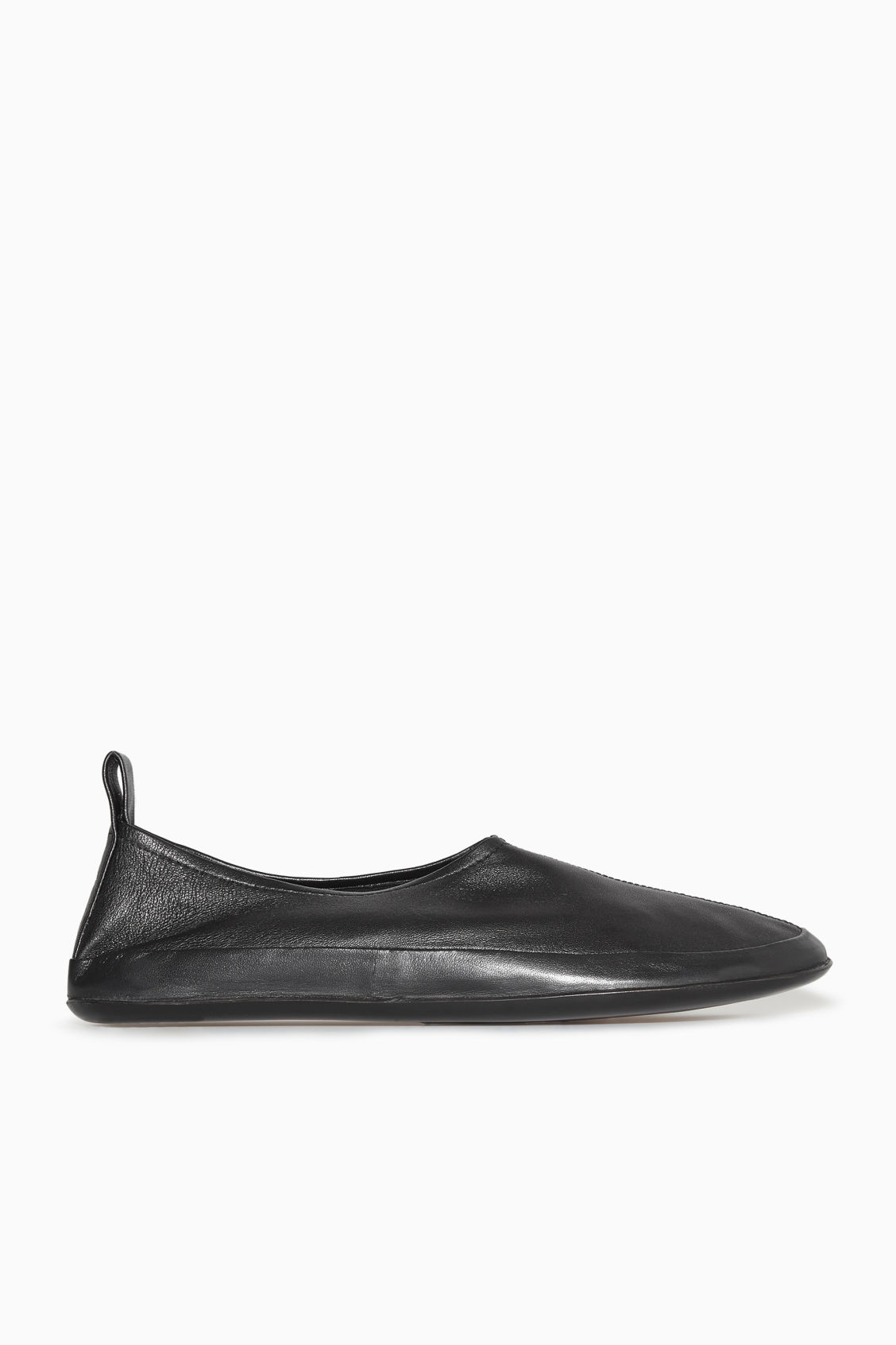 LEATHER BALLET FLATS