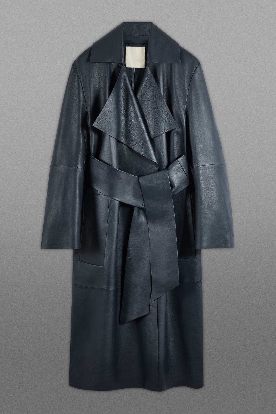 THE LEATHER TRENCH COAT
