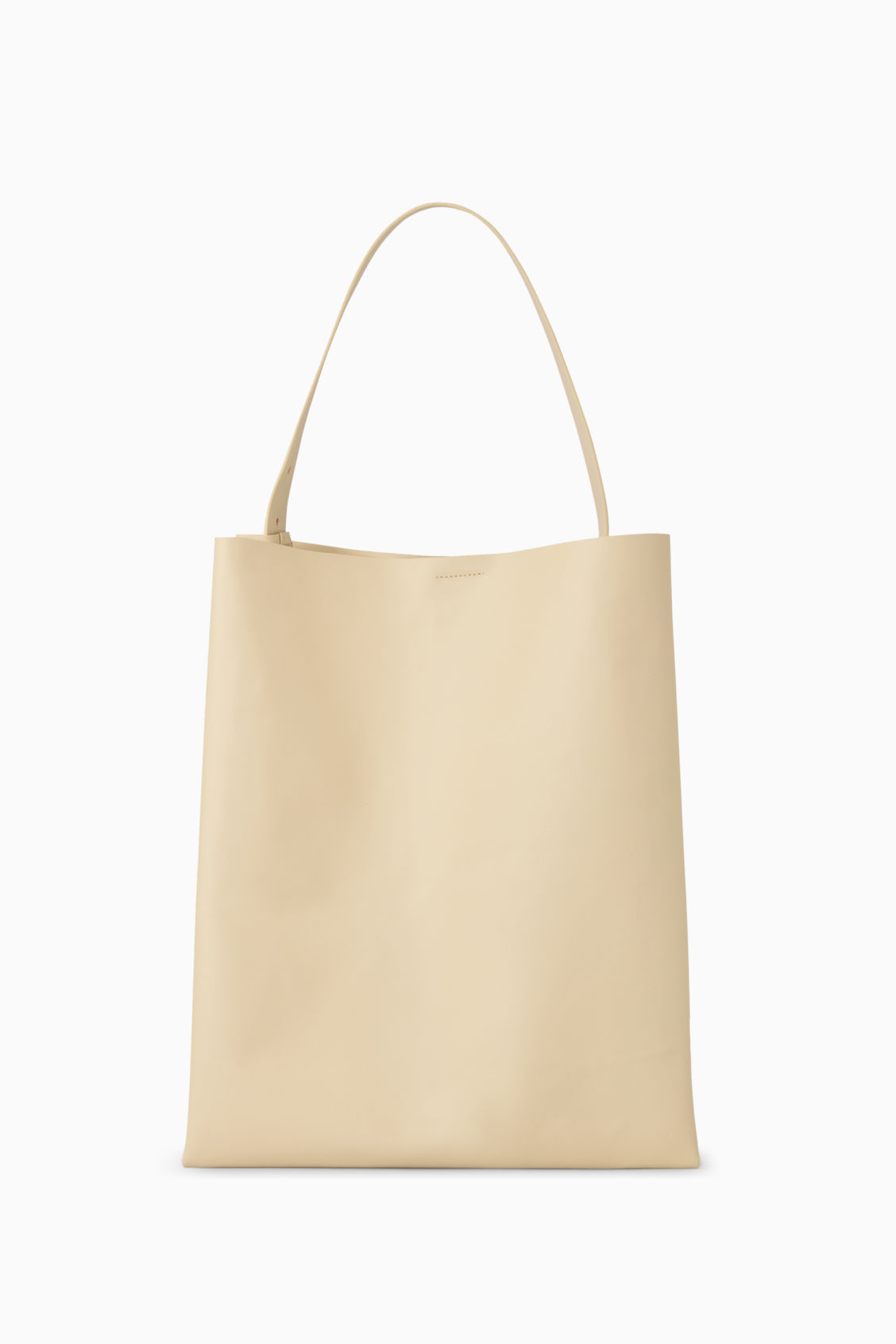 OVERSIZED SHOPPER - LEATHER
