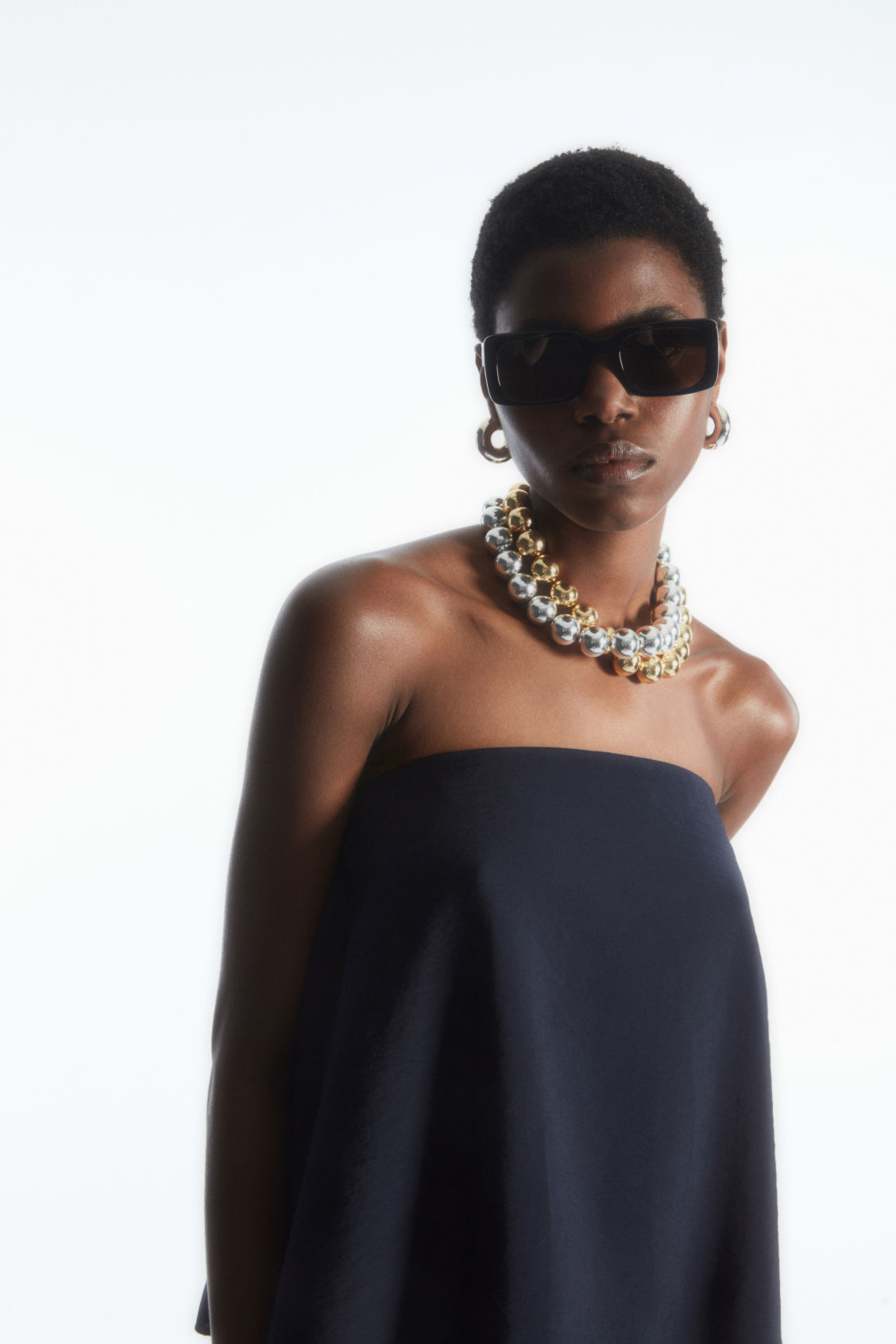 CONVERTIBLE A-LINE BUSTIER TOP