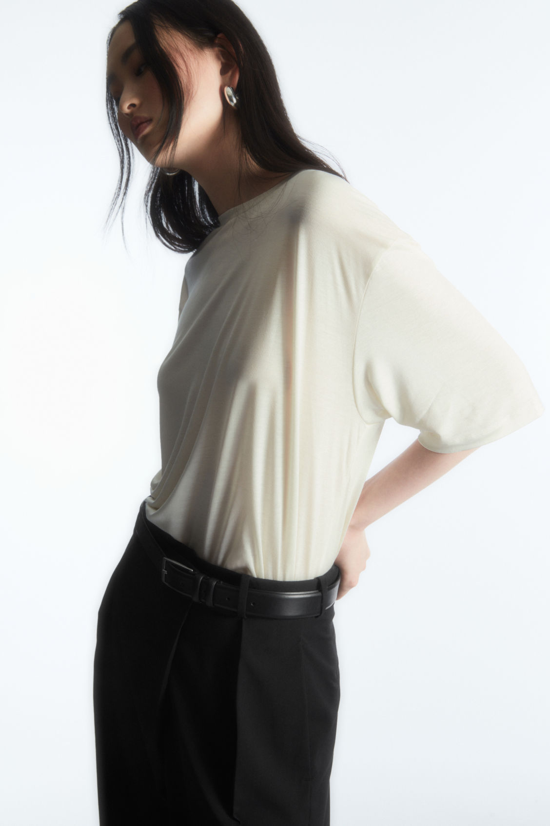 RELAXED-FIT FLOATY T-SHIRT