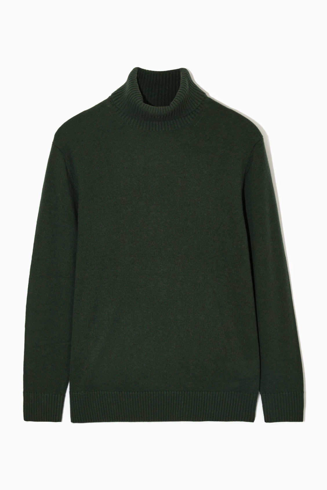 WOOL-CASHMERE TURTLENECK JUMPER