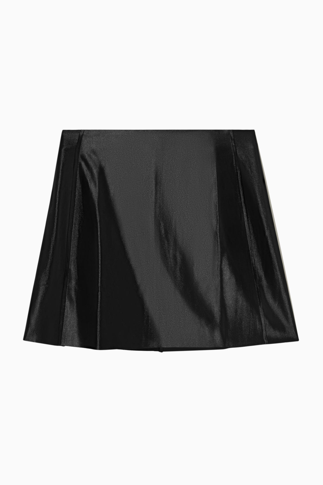 SATIN MINI SKIRT
