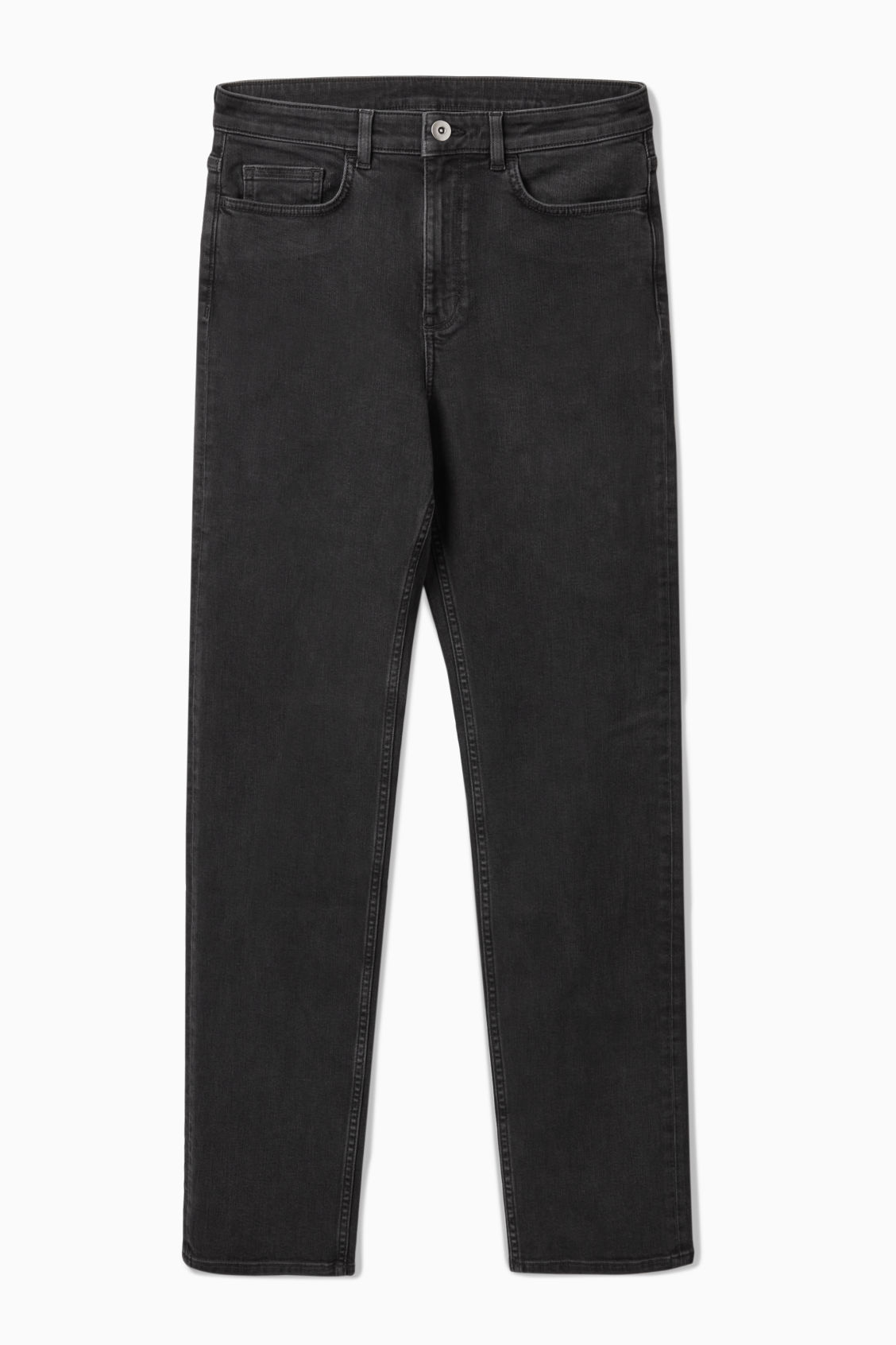 STRAIGHT-LEG SLIM-FIT FULL-LENGTH JEANS