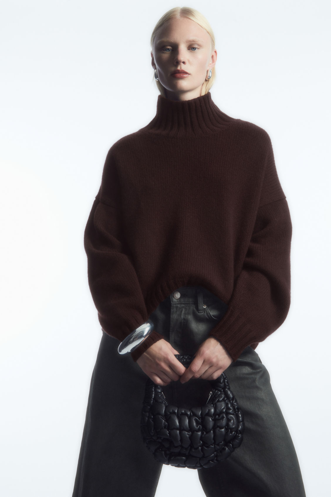 QUILTED MICRO BAG - LEATHER