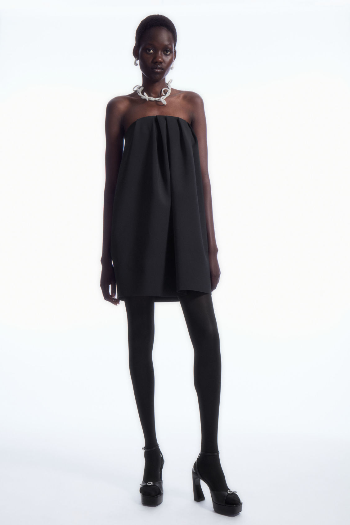 BUCKLED PLATFORM SANDALS