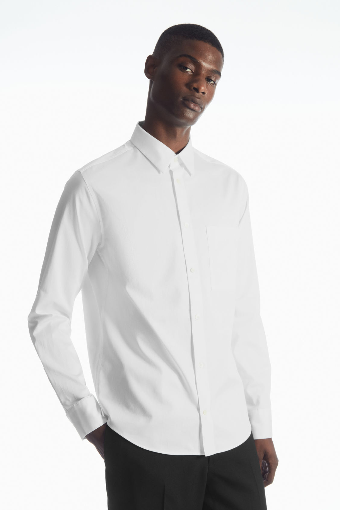 PATCH-POCKET SHIRT - REGULAR