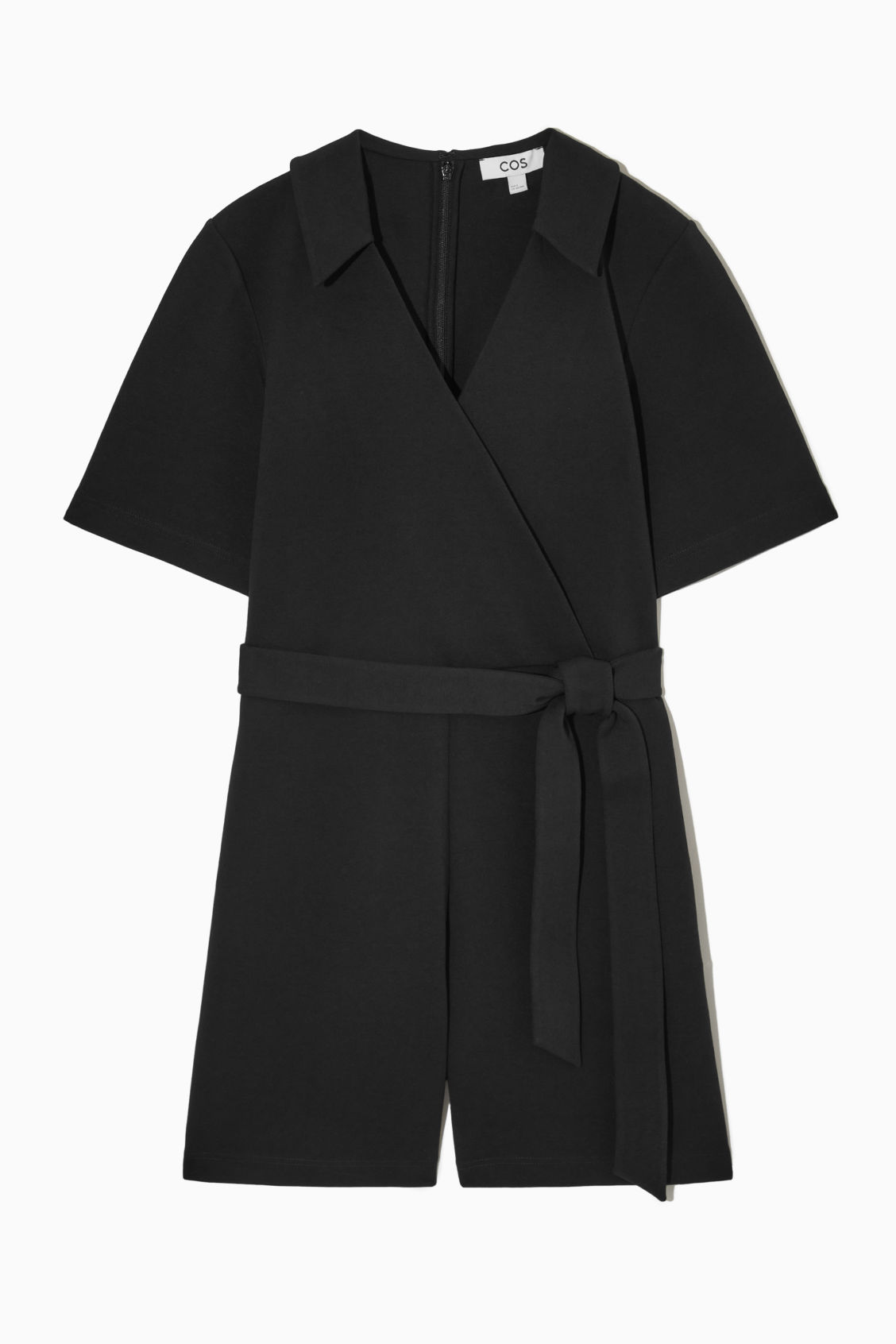 WRAP-EFFECT PLAYSUIT