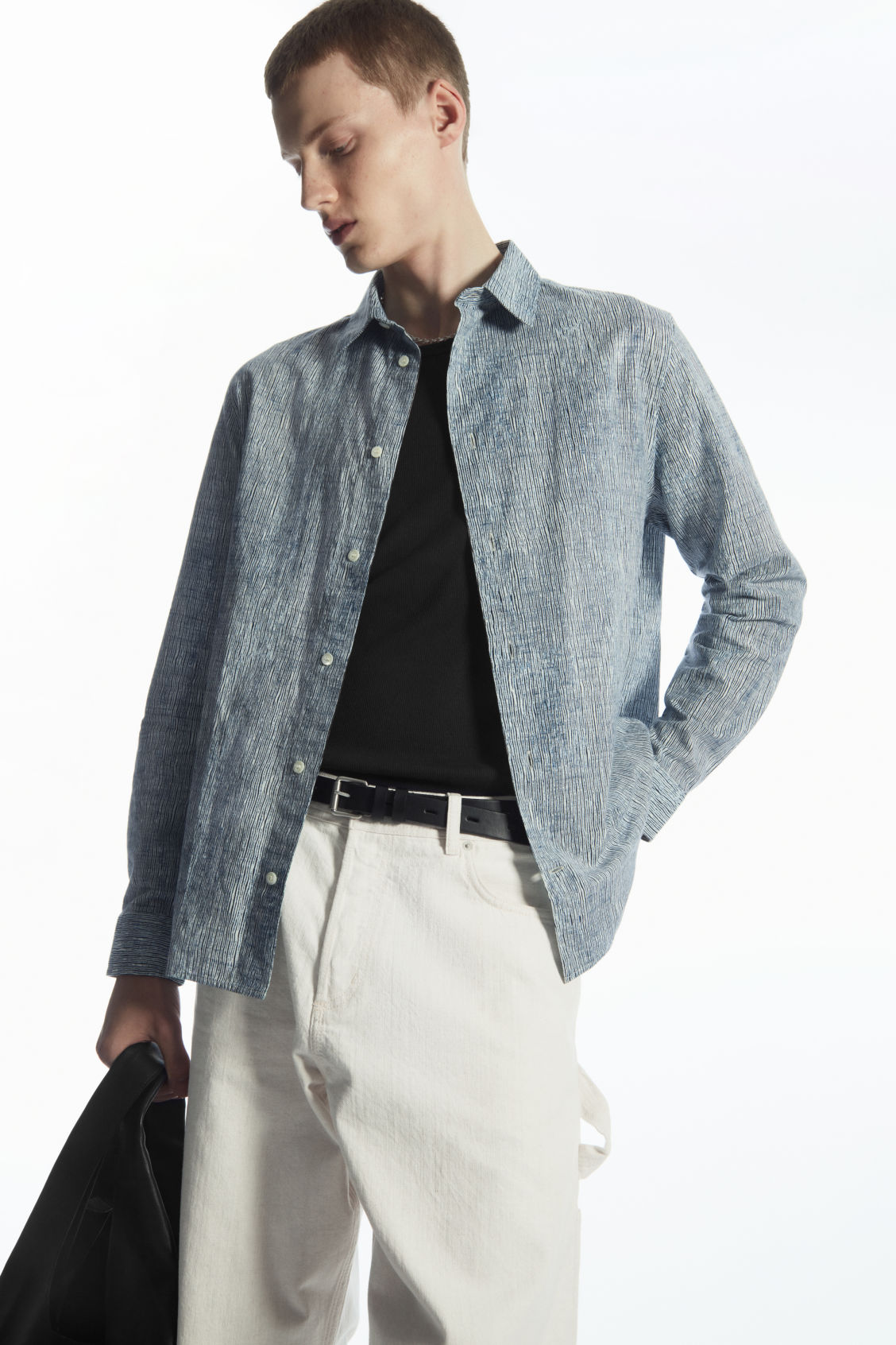 ABSTRACT-PRINT SHIRT