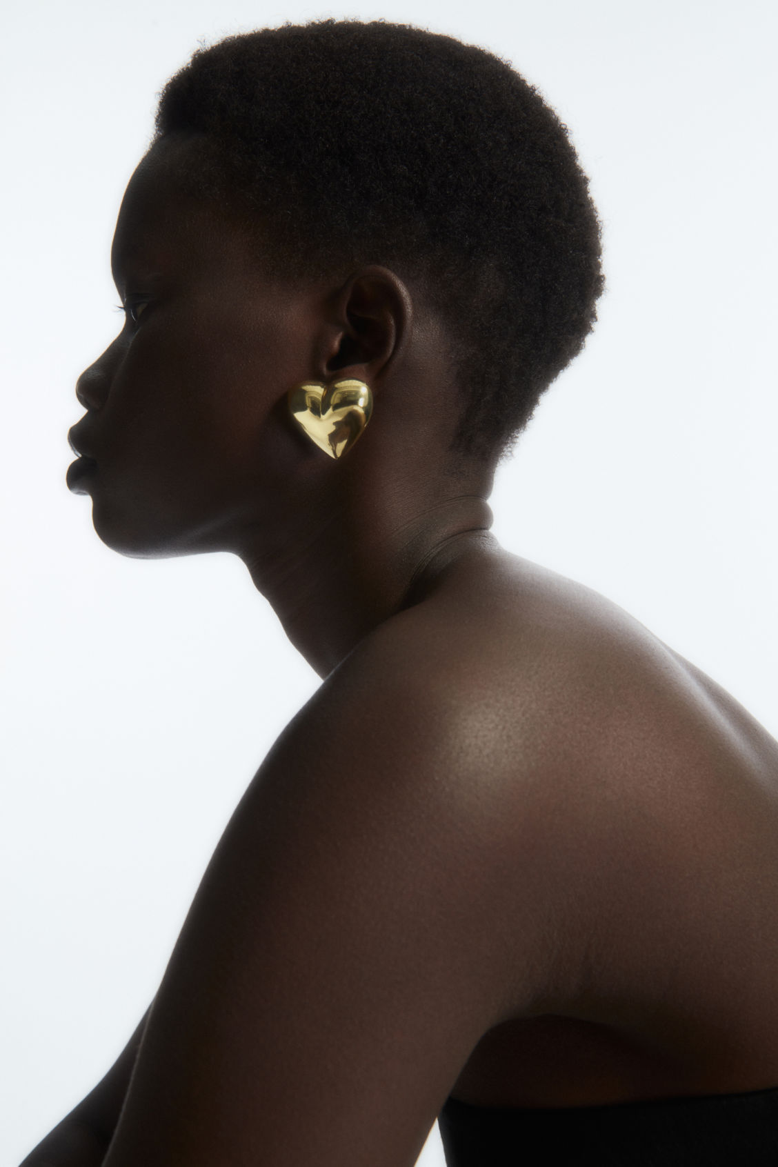 HEART CLIP-ON EARRINGS