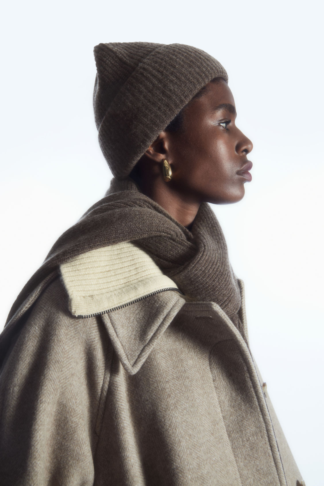 CASHMERE-BLEND BEANIE