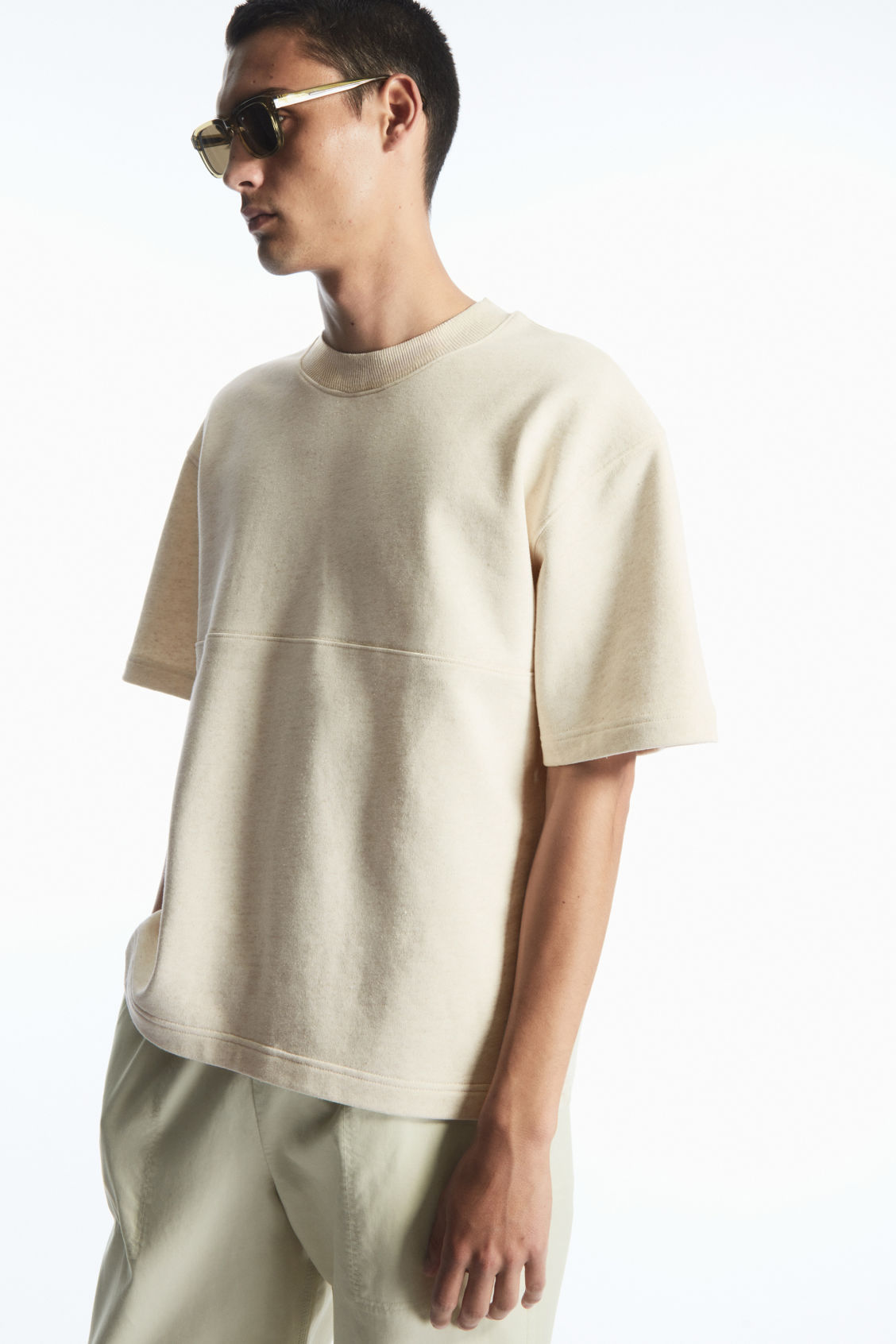 OVERSIZED SWEAT T-SHIRT
