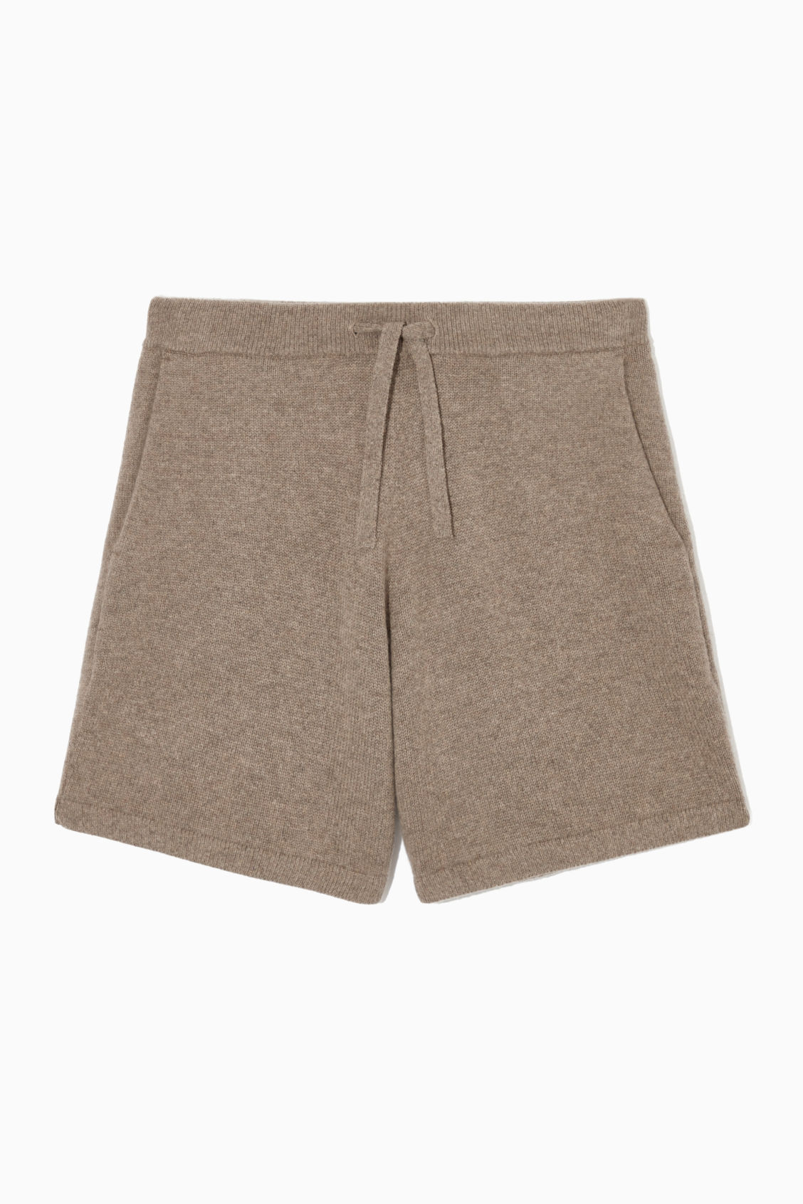 PURE CASHMERE DRAWSTRING SHORTS