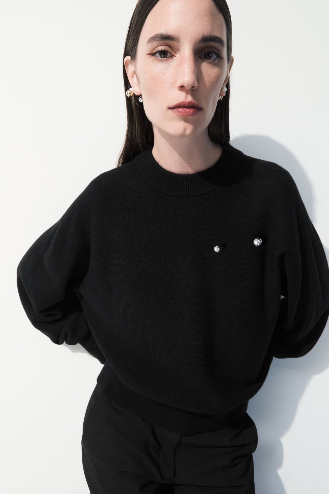 THE SPHERE RECYCLED STERLING SILVER BROOCH