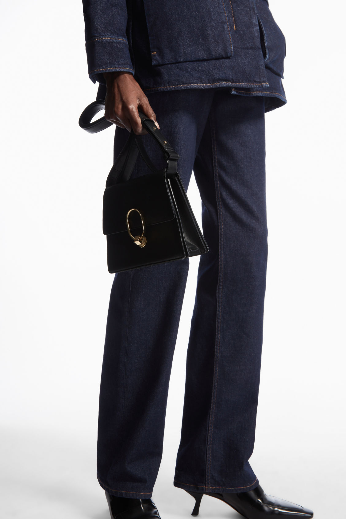 MINI CLASP CROSSBODY - LEATHER