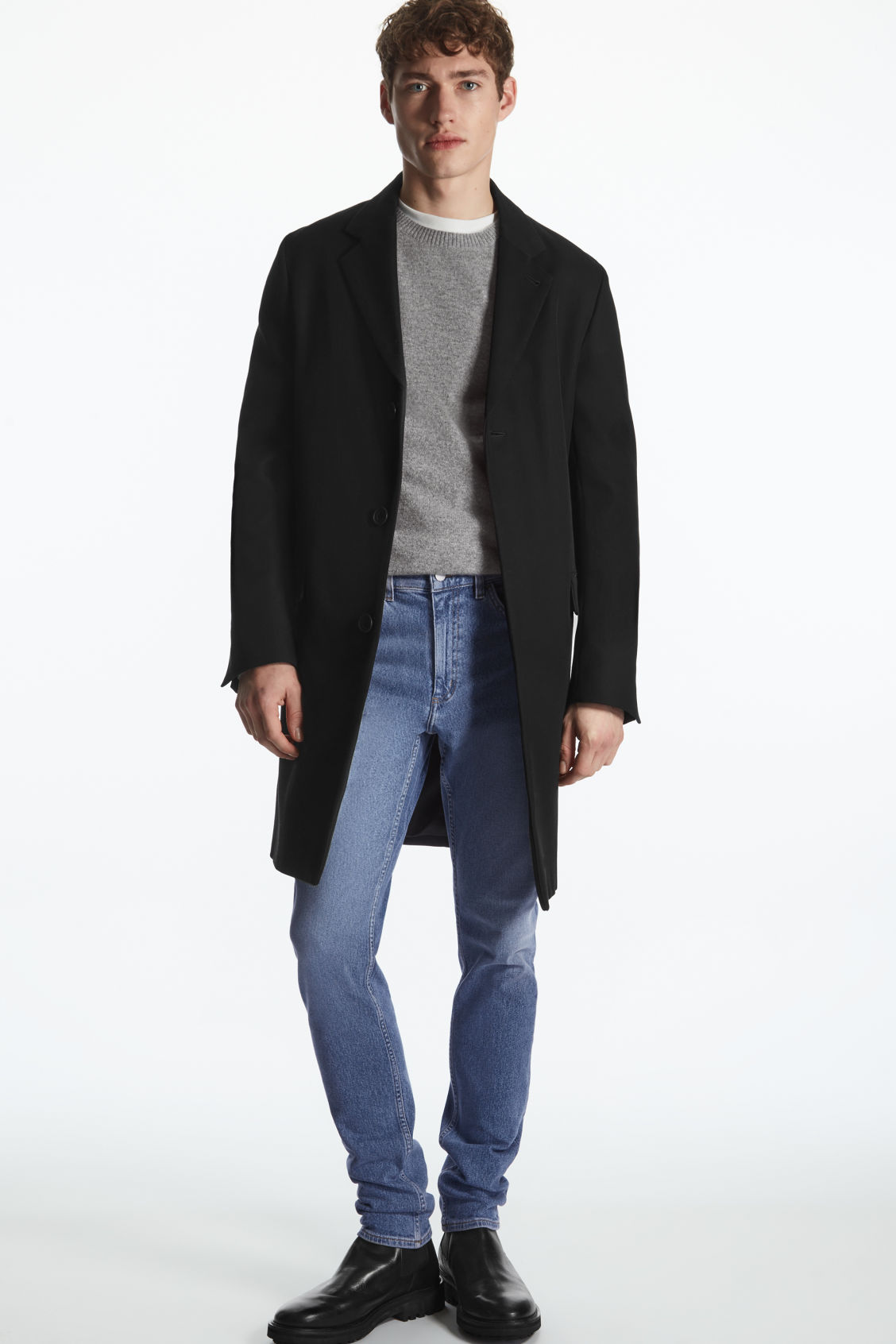 SLIM-FIT RECYCLED-DENIM JEANS