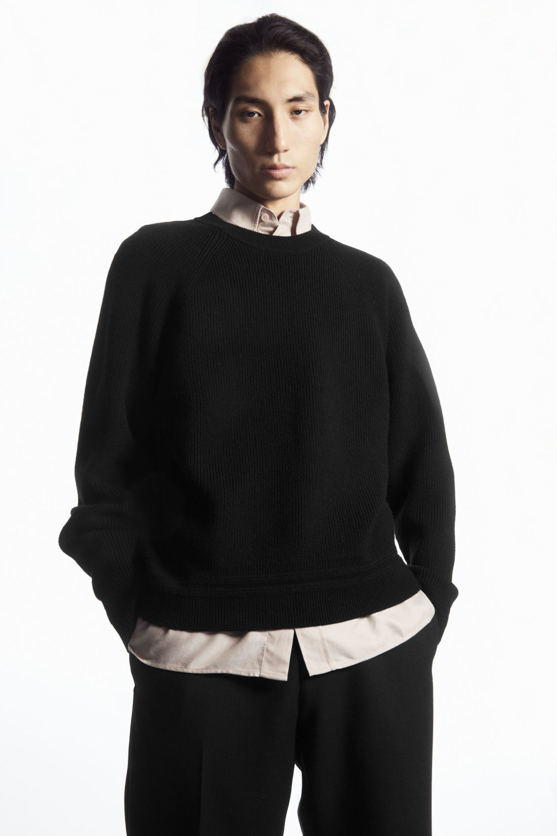 CREW-NECK WOOL JUMPER