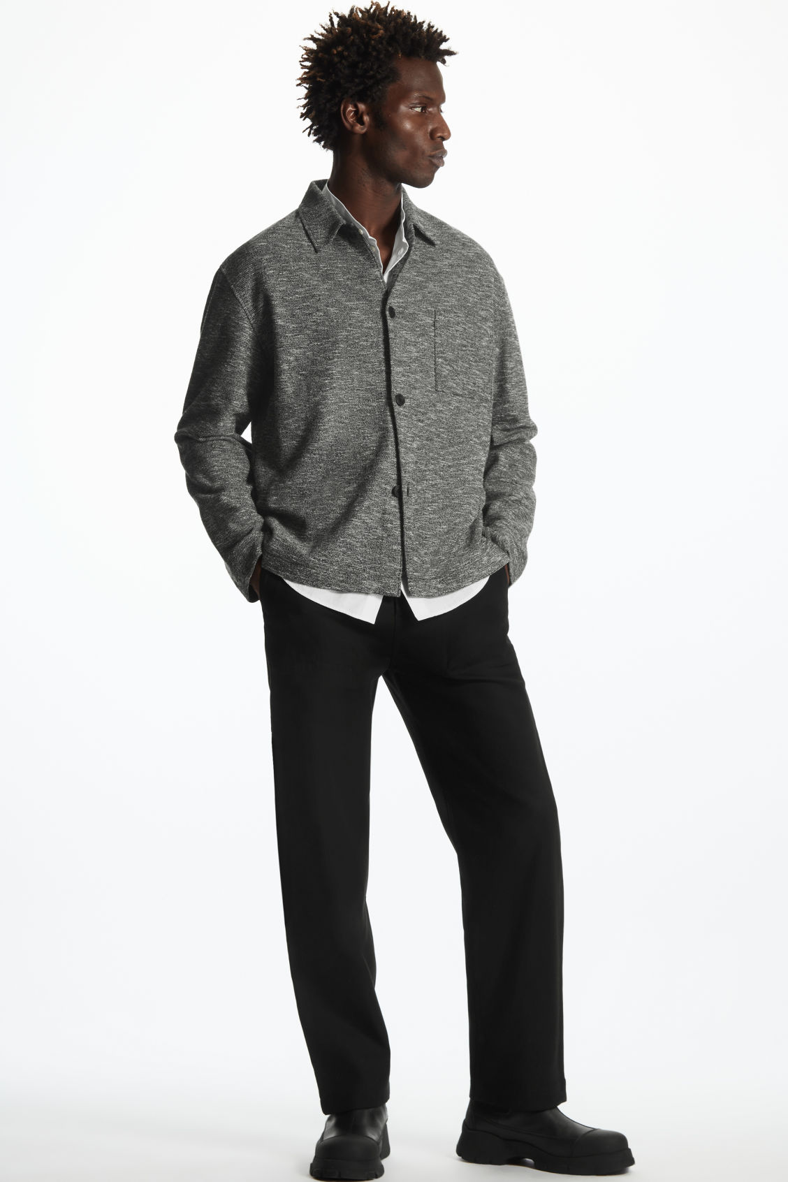 STRAIGHT-LEG UTILITY TROUSERS