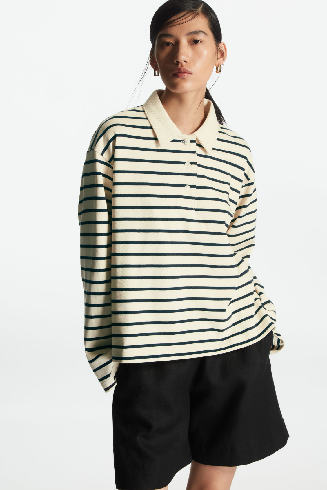 LONG-SLEEVED POLO SHIRT