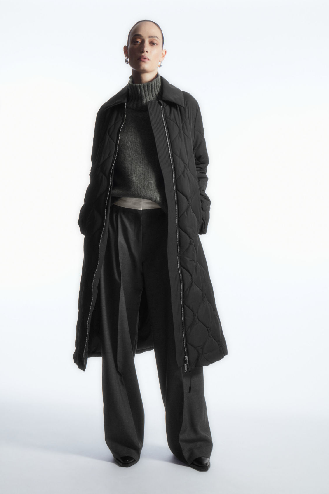 OVERSIZED QUILTED COAT