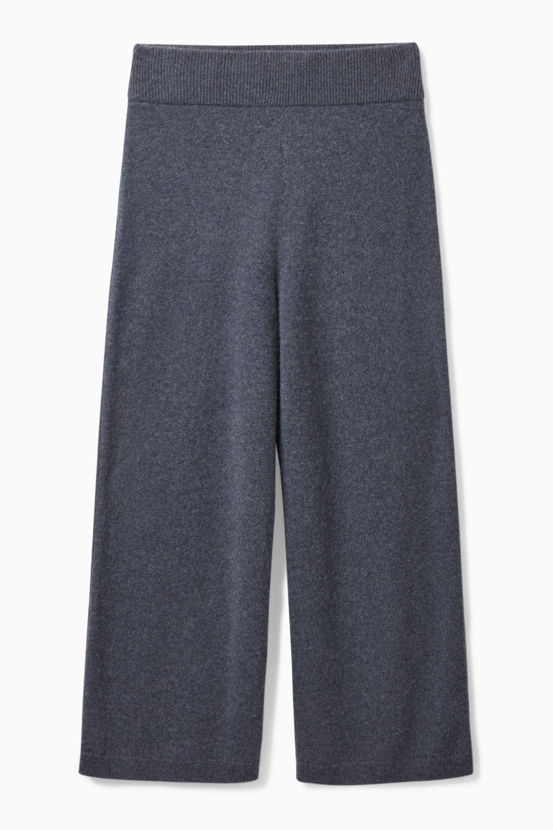 STRAIGHT-LEG PURE CASHMERE TROUSERS