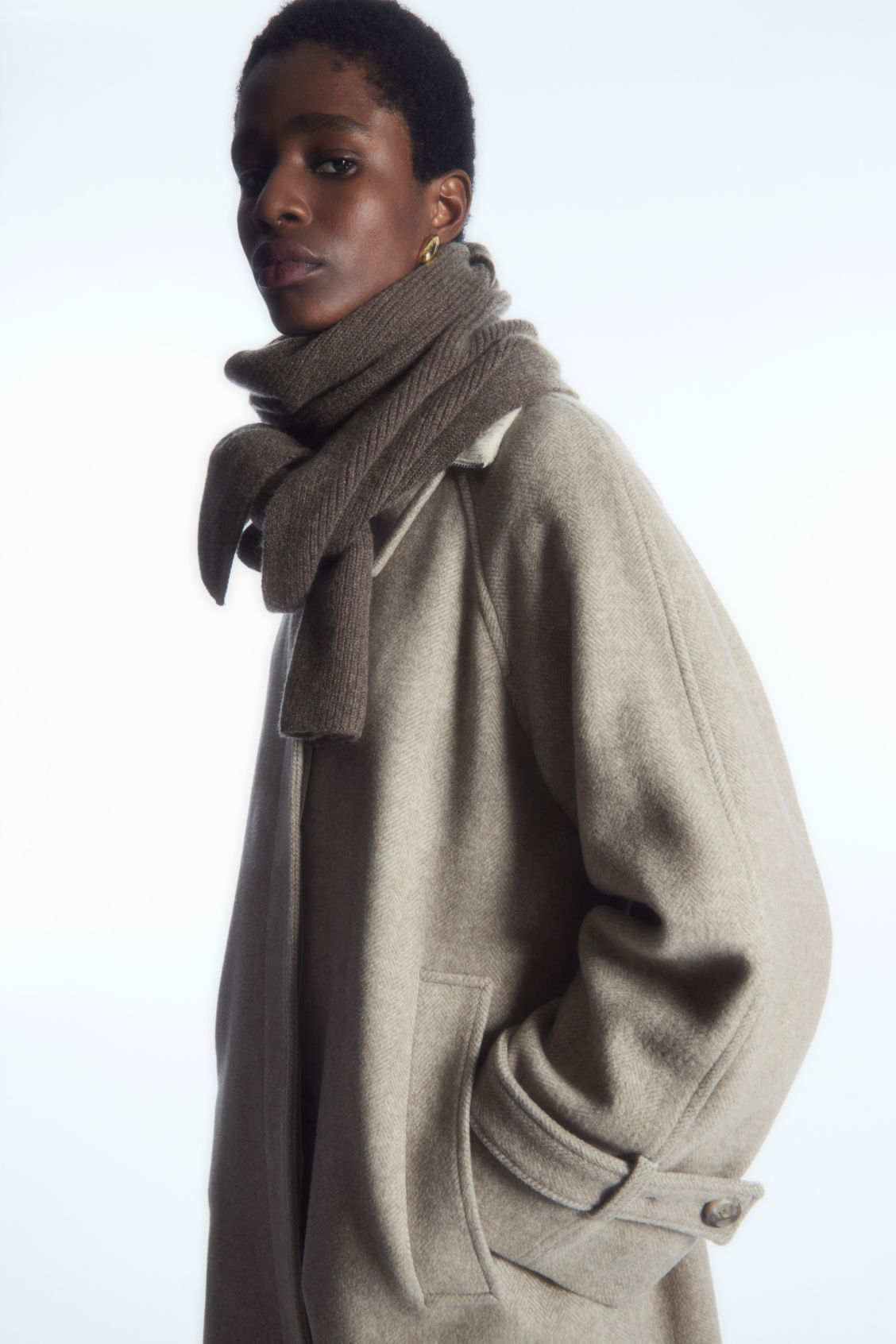 CASHMERE-BLEND SCARF