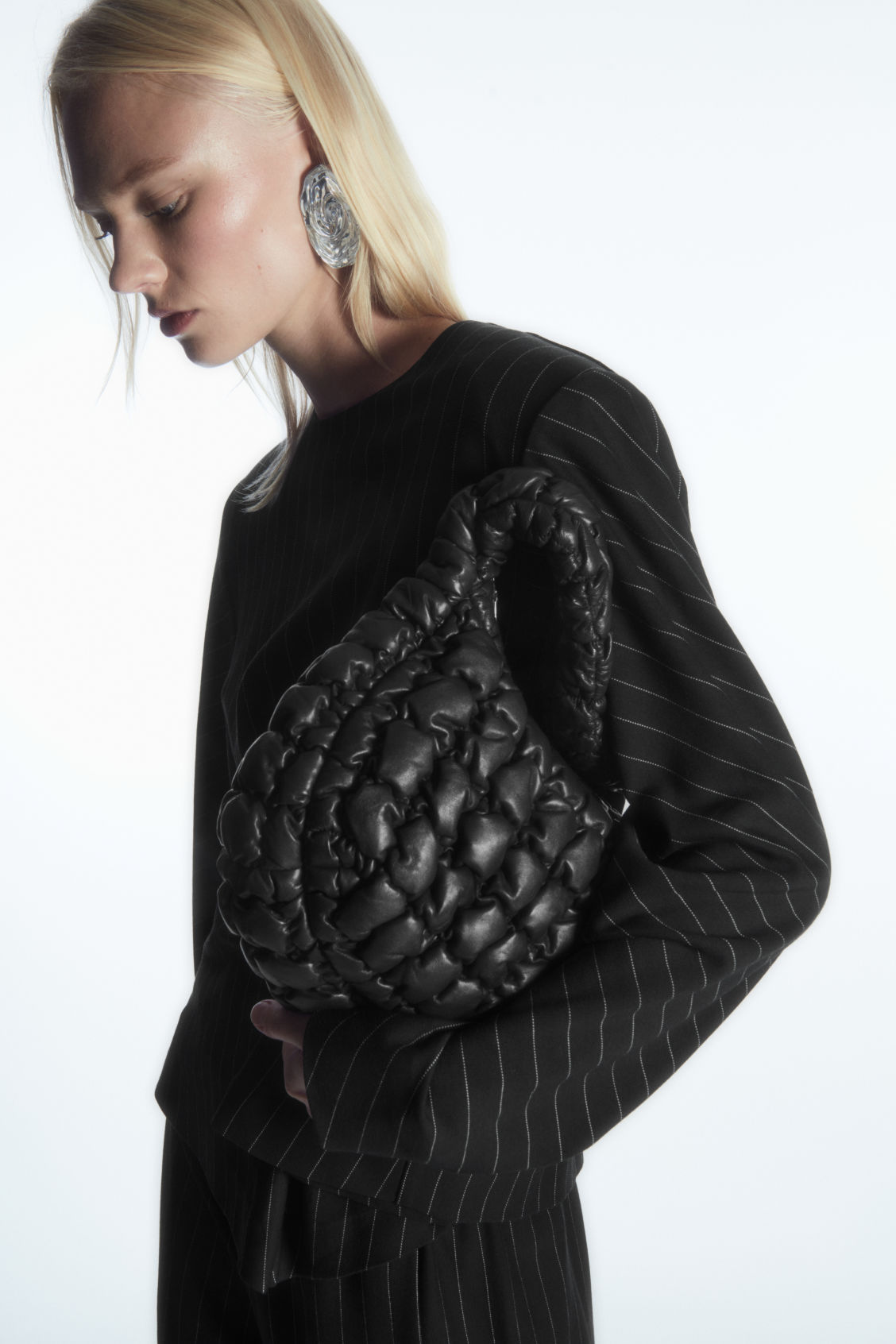 QUILTED MINI BAG - LEATHER