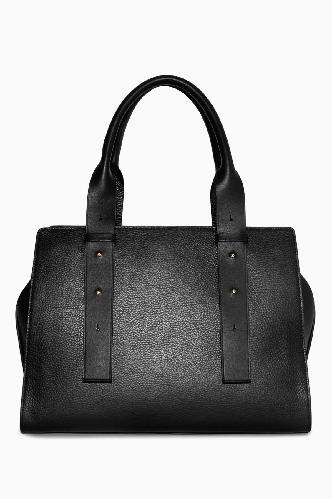 STRUCTURED SHOPPER - LEATHER