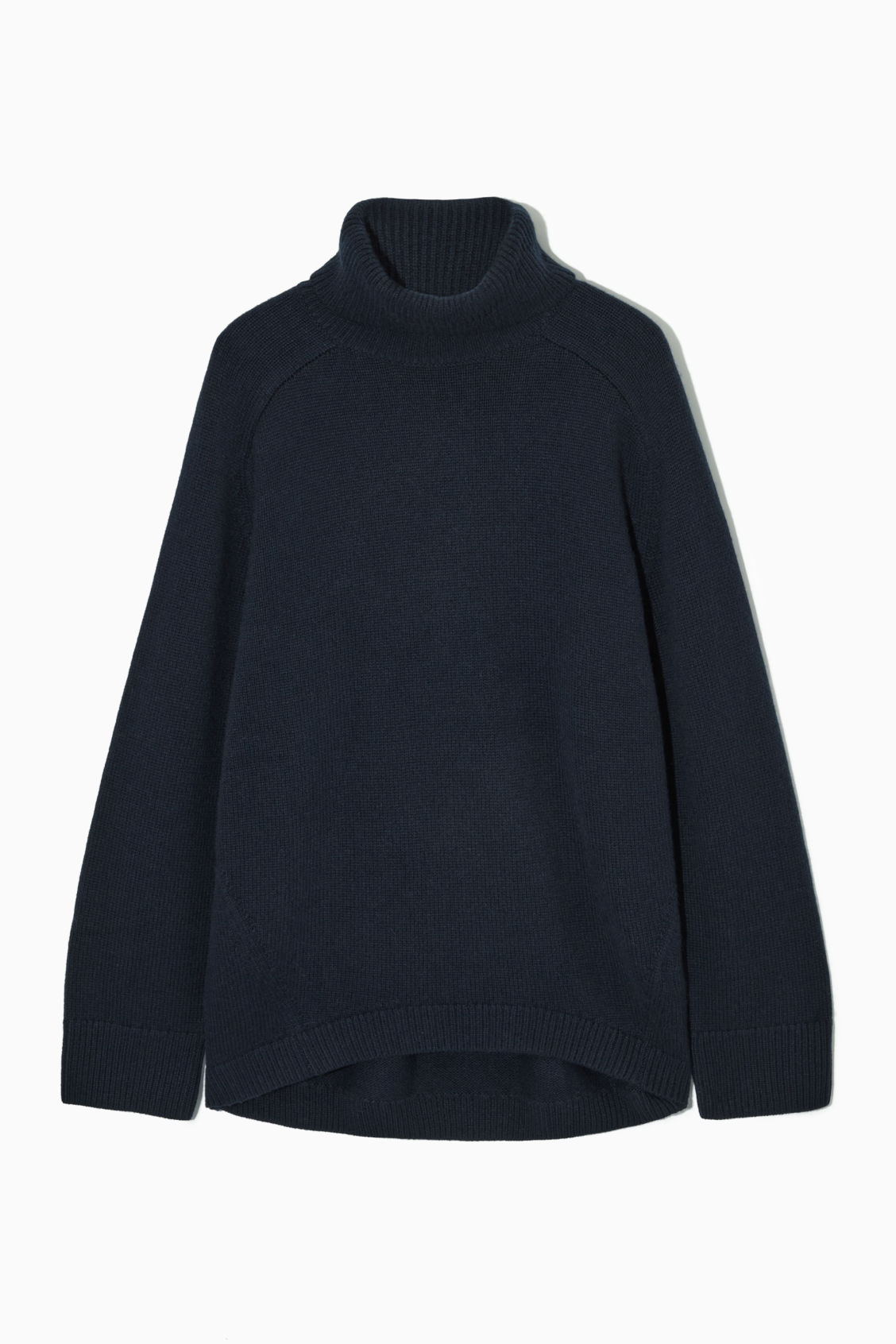 CASHMERE-BLEND TURTLENECK JUMPER