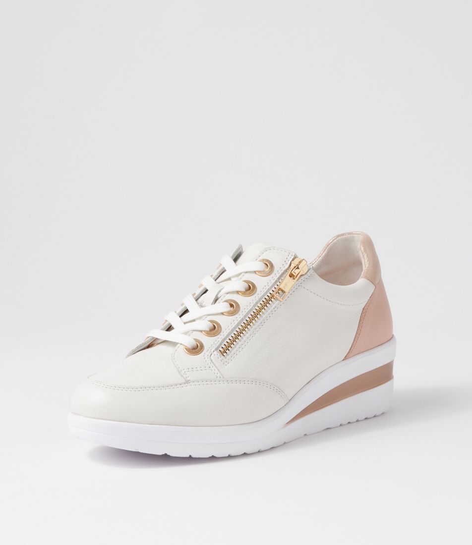 Rossie White Multi Sneakers