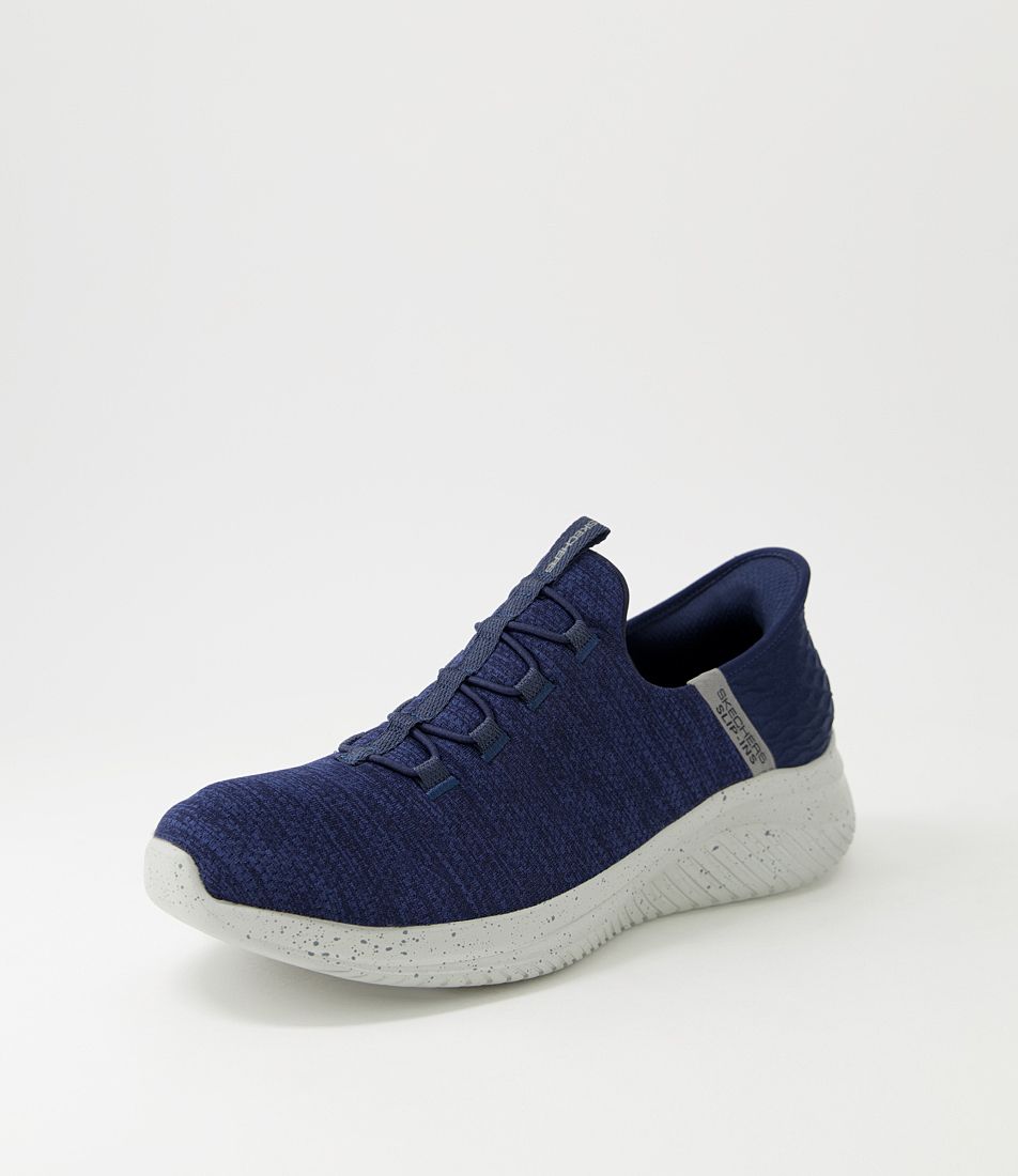 Ultra Flex 3.0 Navy Mesh Sneakers