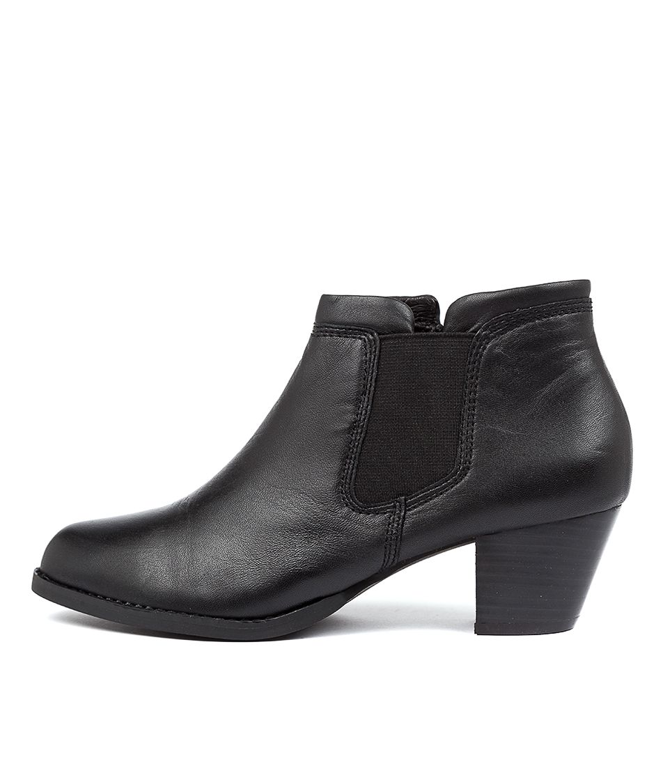 TIMBERLY BLACK LEATHER