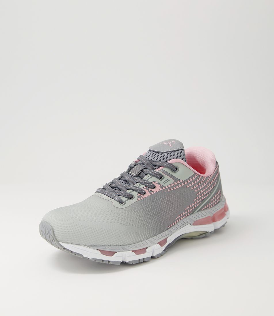 Icon Snr G Lace Grey Pink Mesh Sneakers