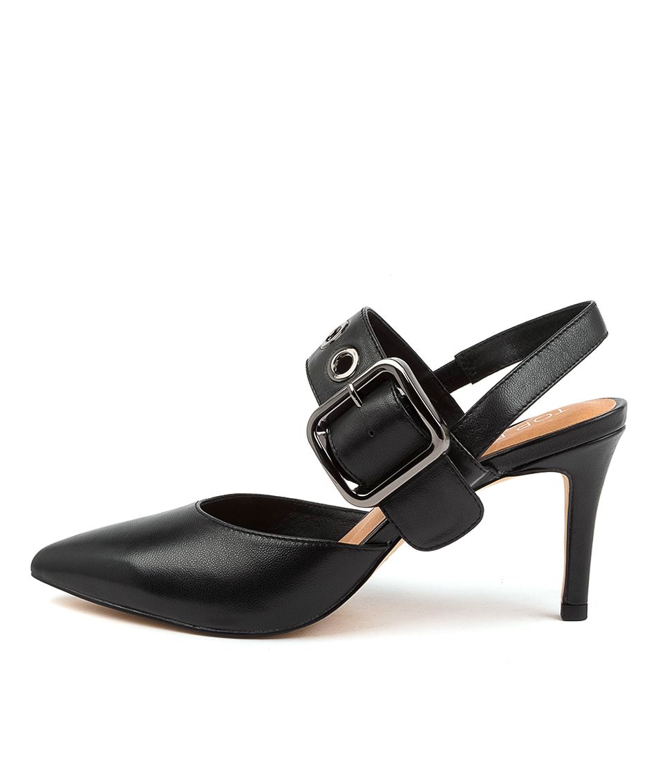 BRYLIE BLACK LEATHER