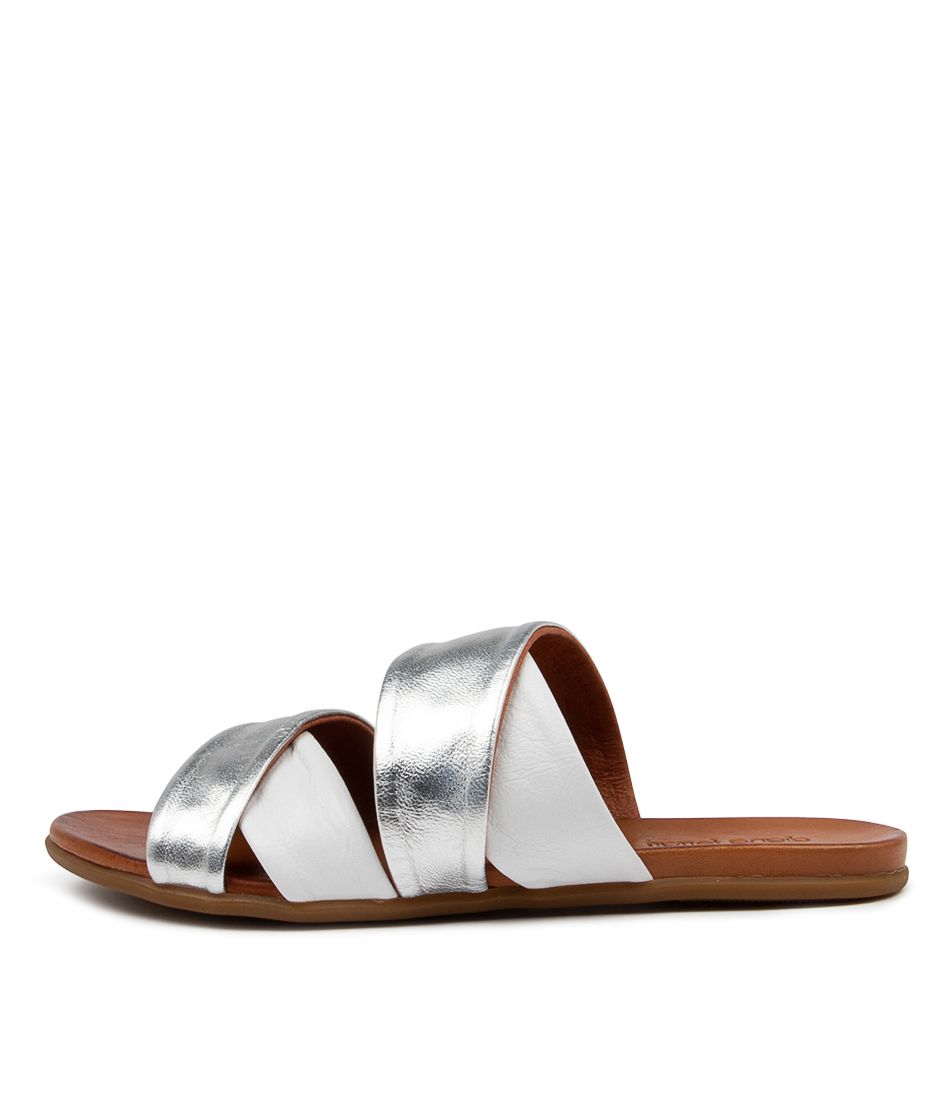 KOAMI DF WHITE SILVER LEATHER