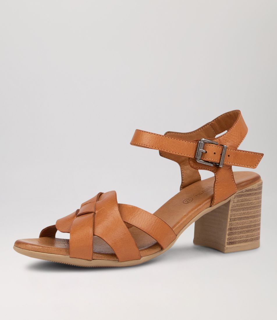 Washa Tan Leather Sandals