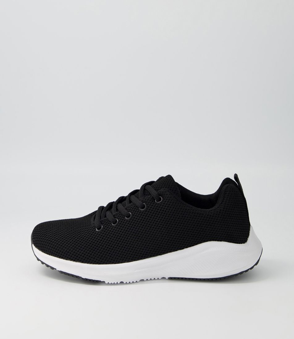 Potential Black Mesh Sneakers