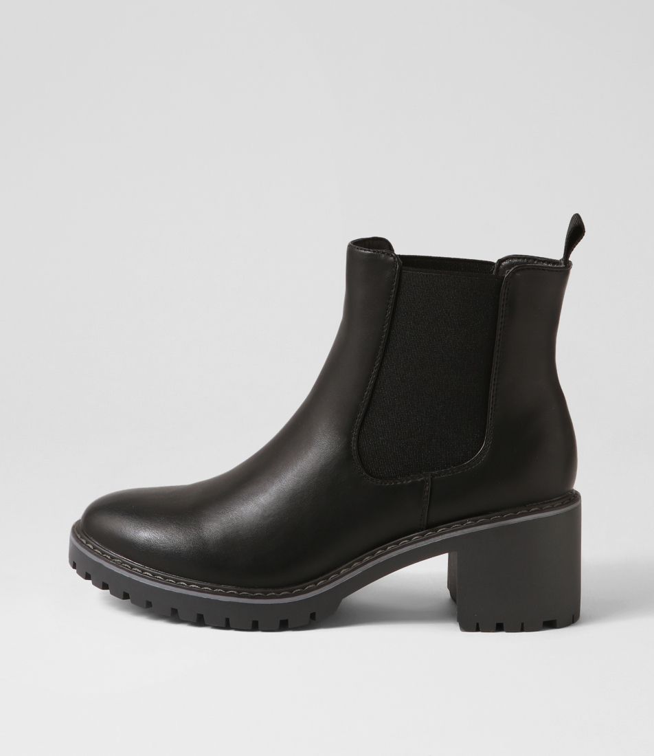 Brato Black Chelsea Boots