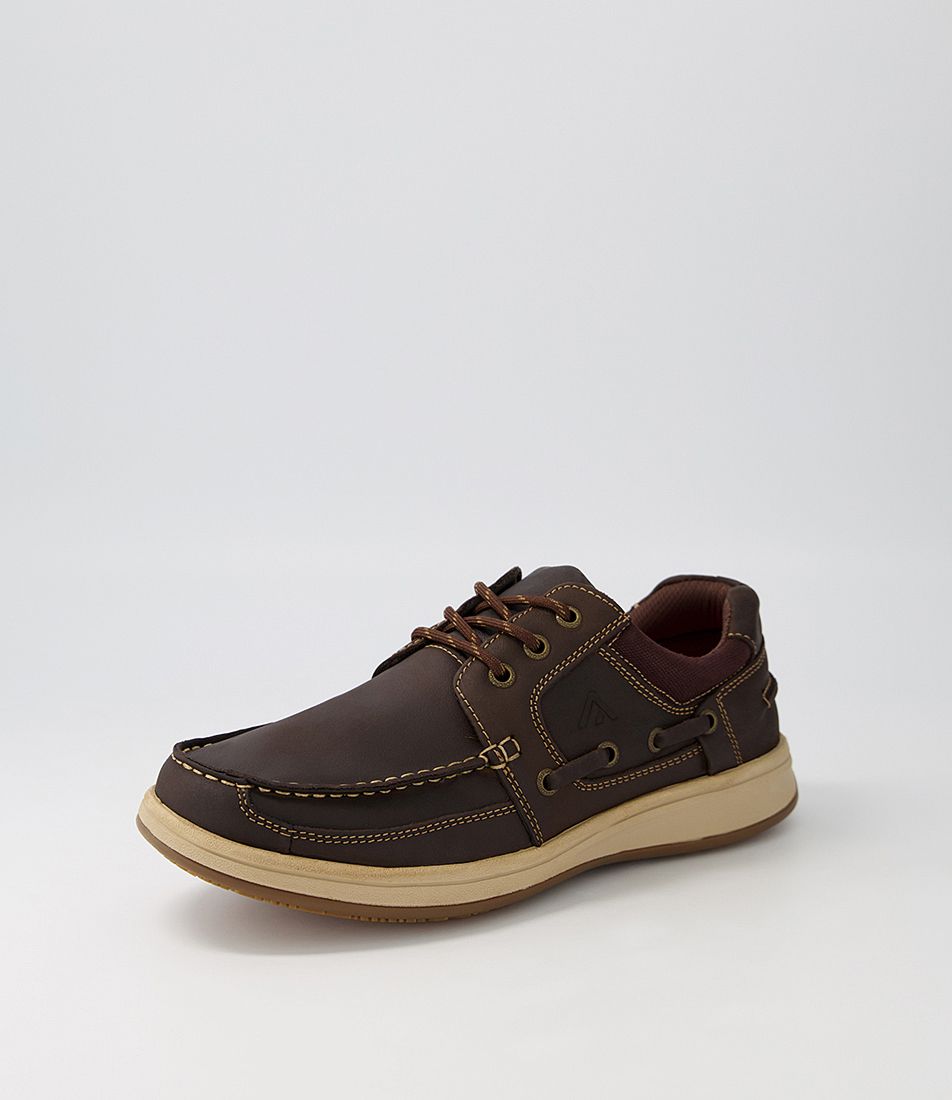 Coron Aztec Oil Nubuck Boat Shoes