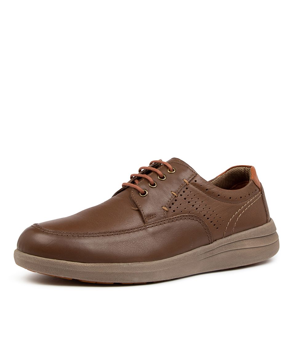 TRABZON MID BROWN LEATHER